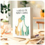 Dinosaur Pun Cute Love Anniversary Birthday Card Husband Wife Partner Boyfriend Girlfriend, thumbnail 4 of 4