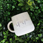 Personalised Mother's Day Lilac Stoneware Mug, thumbnail 5 of 7