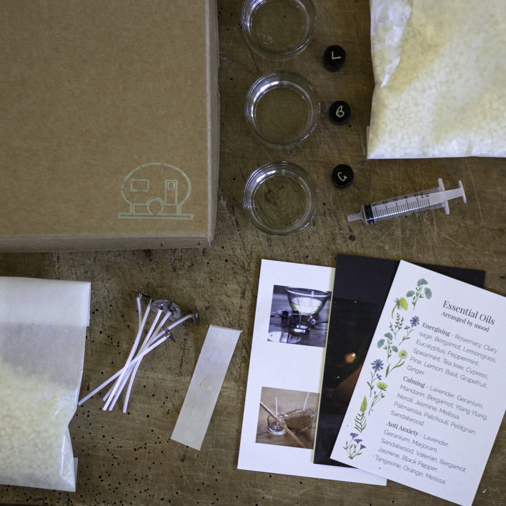 Make Your Own Soy Wax Candles Kit By Snapdragon