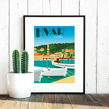 Hvar Travel Poster, 3 of 4