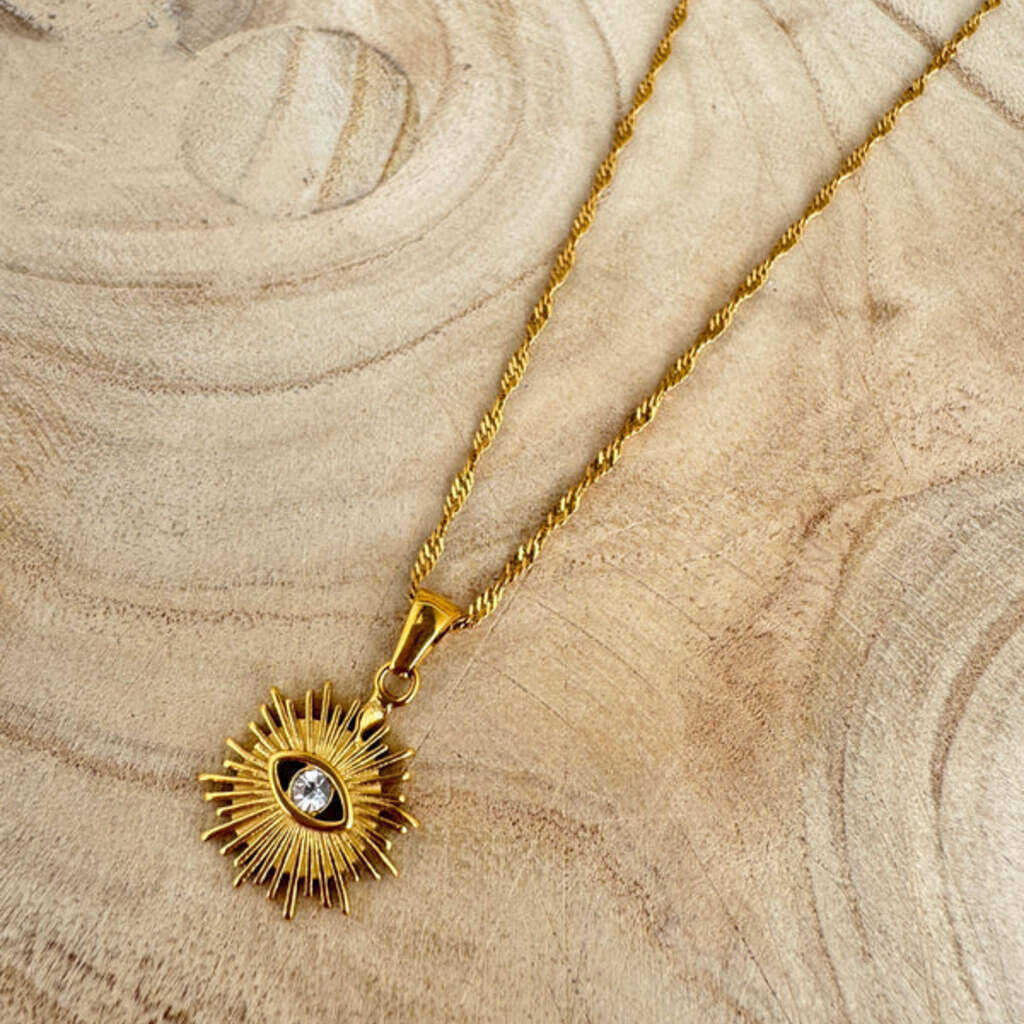 Golden Eye Necklace, 1 of 1