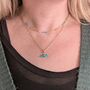 The T Bar Turquoise Necklace, thumbnail 4 of 9