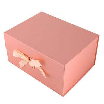 Personalised Luxury Extra Deep A4 Blush Pink Gift Box, 2 of 6