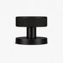 Pair Of Interior Door Knobs | Solid Brass | Black | Spring Loaded, thumbnail 4 of 8