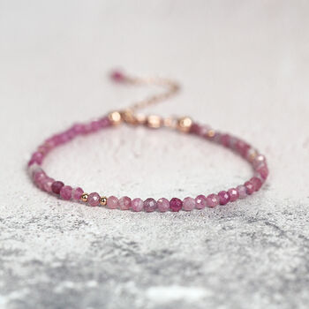 Pink Tourmaline Bracelet, 6 of 12