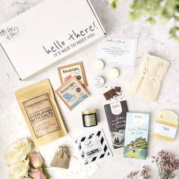 'A Little Box Of Love' Couples Pamper Hamper Gift, 2 of 11