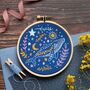 Celestial Whale Mini Embroidery Kit, thumbnail 2 of 3