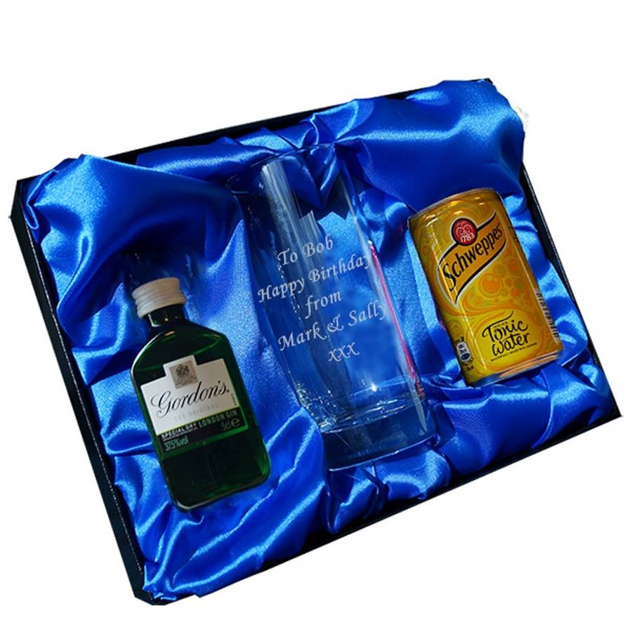 Personalised Gin Gift Sets By British and Bespoke