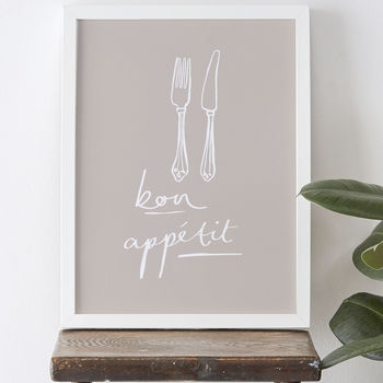 Bon Appétit Kitchen Print, 2 of 3