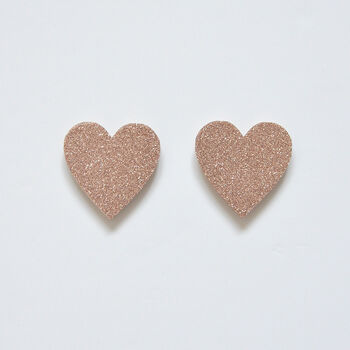 Two Pack Of Rose Gold Heart Wall Hooks, 2 of 5