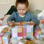 Pastel Patchwork Quilt Wrapping Paper, thumbnail 4 of 10