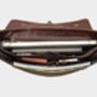Genuine Leather Messenger Briefcase, thumbnail 6 of 7