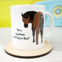 Funny Horse Bum Mug, thumbnail 4 of 4