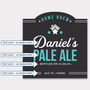 Personalised Home Brew Beer Bottle Labels, thumbnail 6 of 7