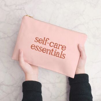 Self Care Essentials Canvas Pouch, 2 of 10