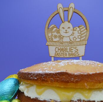 Personalised Easter Cake Topper, 4 of 5