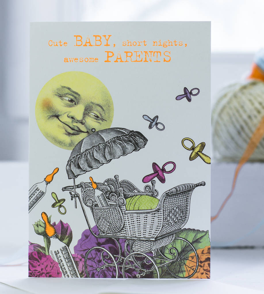 Cute Baby Parents Card By Northlight Design