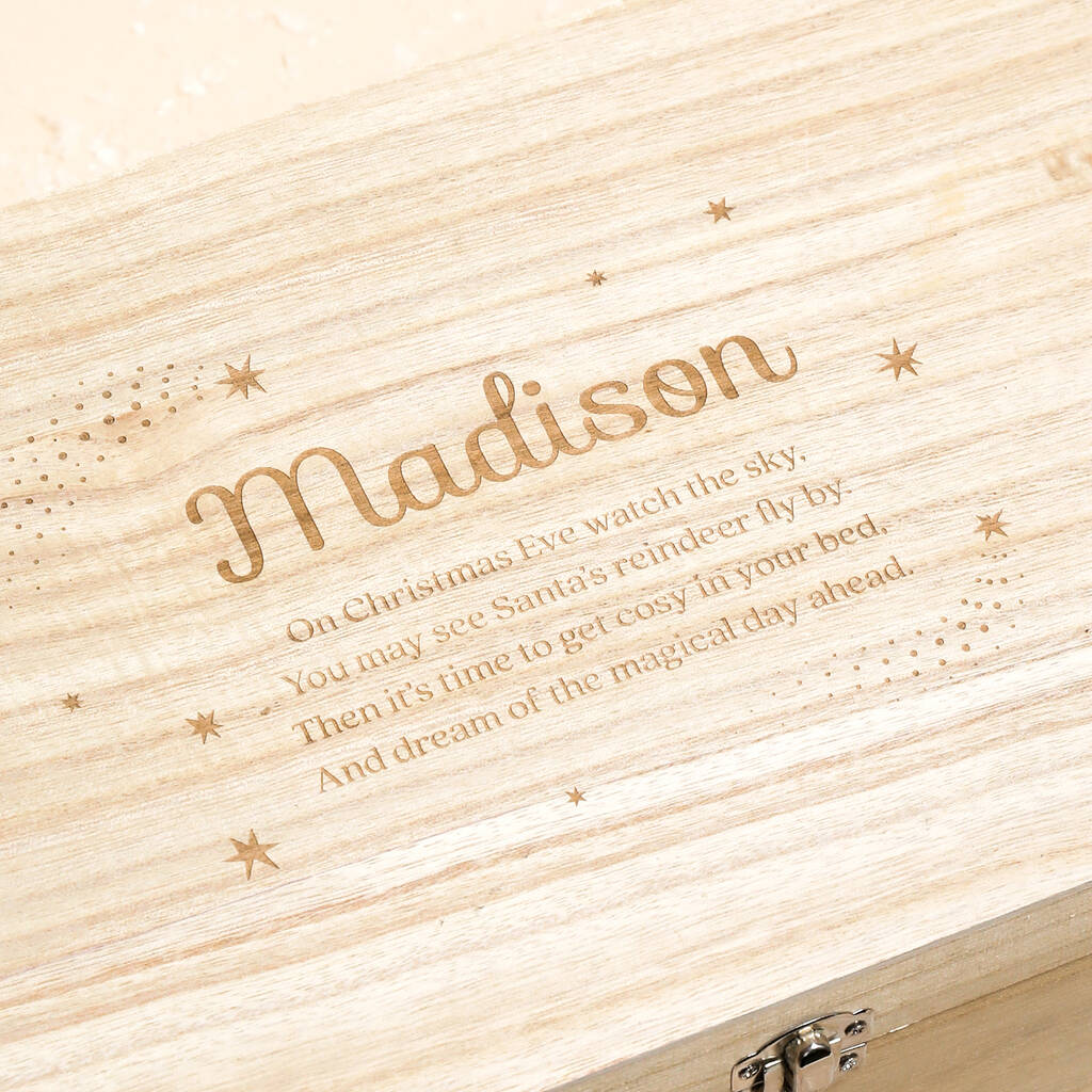 Personalised Small Christmas Eve Box, 1 of 1
