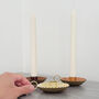 Scallop Shell Candle Holder Handheld Candlestick Holder, thumbnail 6 of 8