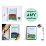 Personalised Football Stadium Art Print Gift : Request Any Stadium, thumbnail 2 of 11