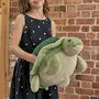 Soft Cuddly Giant Handwarmer Tilly The Turtle, thumbnail 3 of 3