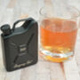 Personalised Petrol Can Black Hip Flask, thumbnail 1 of 6