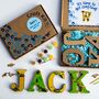 Personalised Paint Your Own Dinosaur Wooden Name, thumbnail 1 of 7