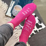 Step Mum Personalised Mother's Day Socks, thumbnail 2 of 3