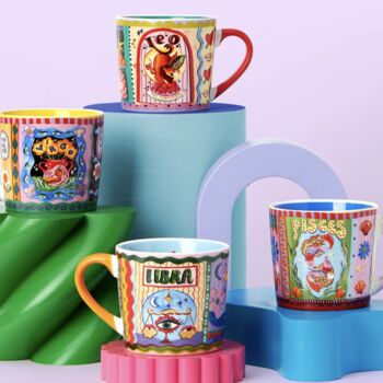 Pisces Zodiac Mug, 2 of 5