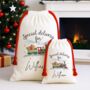 Special Delivery Train Christmas Sack, thumbnail 3 of 3