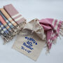 Personalised Cotton Apron And Tea Towel, Christmas Gift, thumbnail 4 of 12