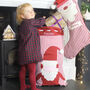 Personalised Red Stripe Father Christmas Sack, thumbnail 1 of 2