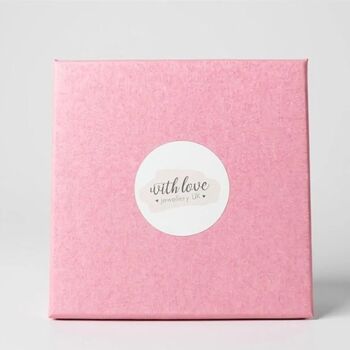 February Heart Birthstone Bracelet Sterling Silver Amethyst, 7 of 9