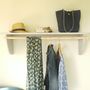 Vintage Styled Wooden Clothes Rail With Top Shelf, thumbnail 6 of 8