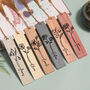 Personalized Wooden Bookmark Gift For Book Lovers, thumbnail 1 of 10