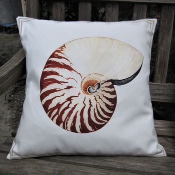 Neptune Seashell Cushion, 3 of 4