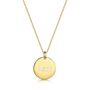 Personalised 18 K Gold Plated Zodiac Symbol Necklace, thumbnail 1 of 11