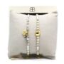 Minsk Gold/Silver Plated Bracelet Stack, thumbnail 2 of 9