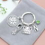 Hiking Personalised Keyring Walking Gift, thumbnail 9 of 11