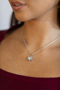 Royal Pearl Flower Pendant, 5 of 12