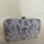Handcrafted Raw Silk Pink Clutch Bag, thumbnail 5 of 9