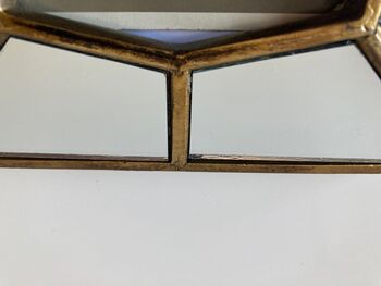 Art Deco Mirrored Photo Frame 4x6 10x15cm Elegant Glass Picture Frame Gift, 6 of 7