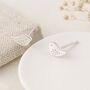Sterling Silver Dainty Bird Stud Earrings, thumbnail 1 of 6