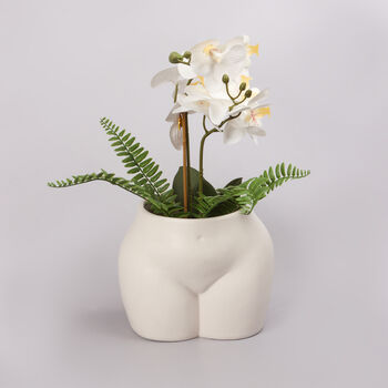 G Decor Female Body Shape Ceramic Vase, 2 of 6