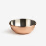 Set Of Six Copper Dipping Bowls With Tin Lining, thumbnail 4 of 7