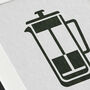 French Press Coffee Brewer Print, thumbnail 3 of 4