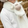 Fluffy Lamb Sheep Scarf, Great For All Ages, thumbnail 1 of 1