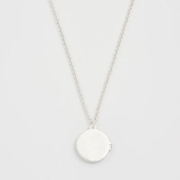 Silver Nightshade Moon Locket Necklace, 5 of 8