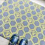 Bee Print Doormat, thumbnail 6 of 8