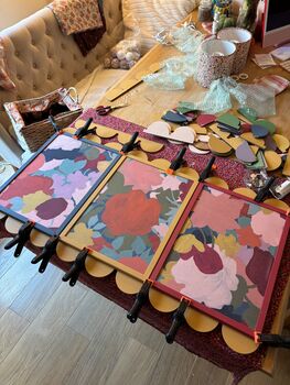 Marina's Tea Garden Triptych, 2 of 6